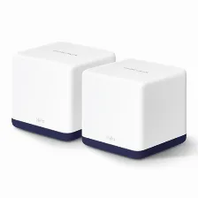 Mercusys Halo H50g(2-pack) - Sistema Wi-fi Mesh Ac1900 Para Todo El Hogar Con Red Unificada, Roaming Continuo, Cobertura Completa, Doble Banda Wi-fi De 1.9 Gbps, Control Sencillo Mediante Aplicacia...